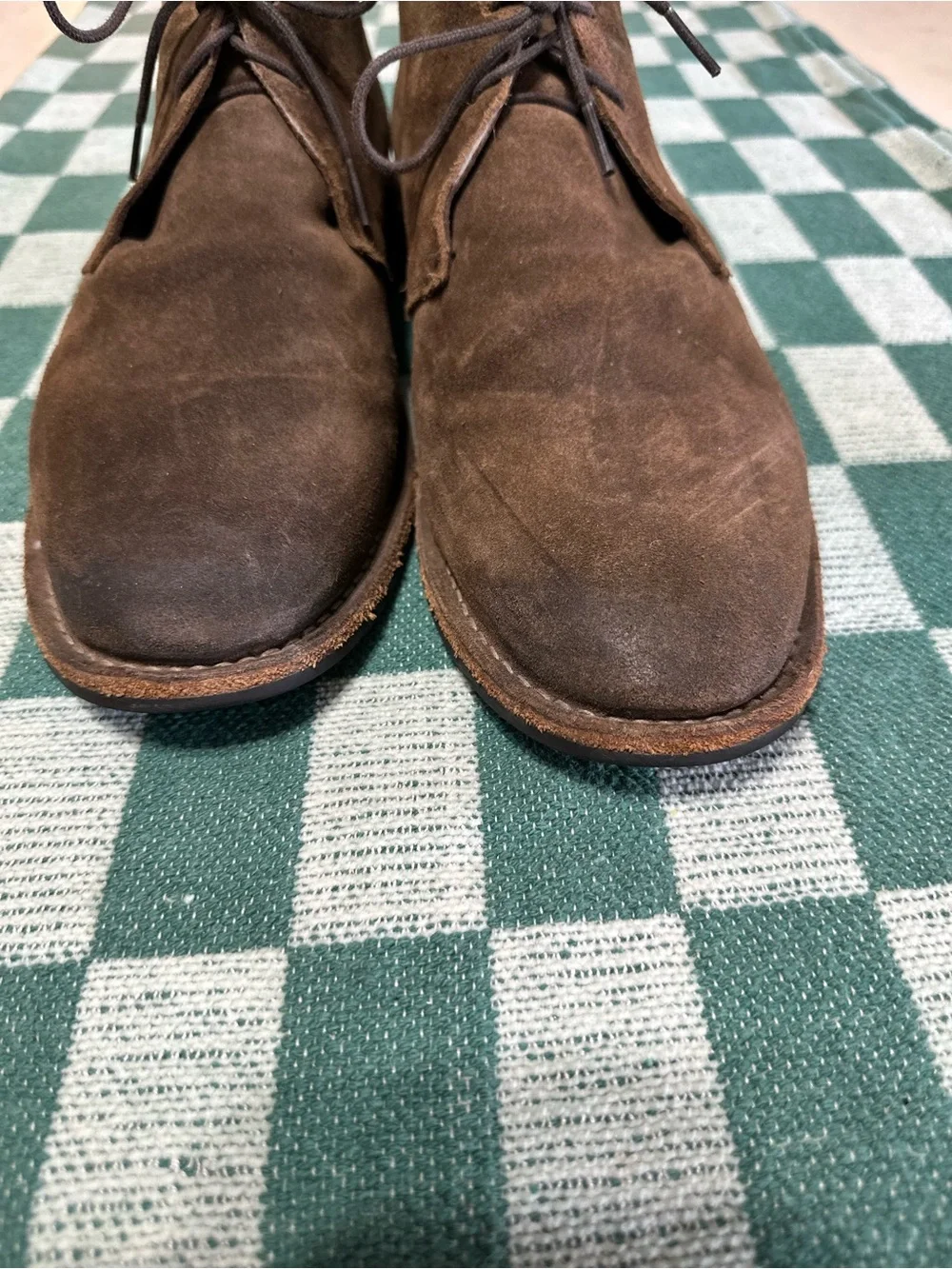 Mens Thursday Boot Company Scout Chukka Boots in Mocha Brown Suede